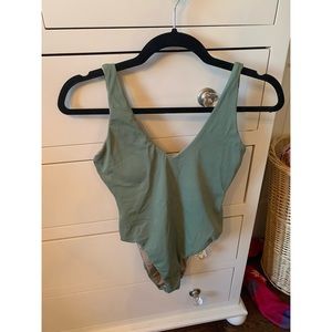 Nordstrom One Piece Bathing Suit Olive
